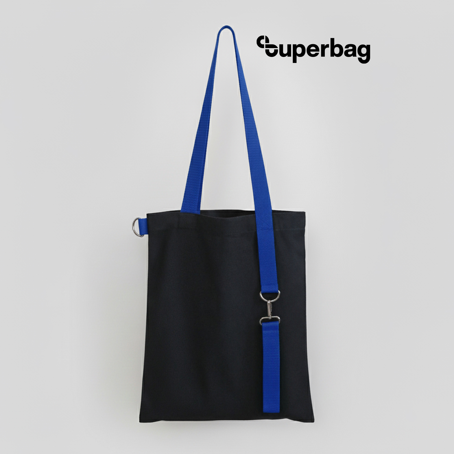 Шоппер Superbag black с ремувкой 4sb - фото 1