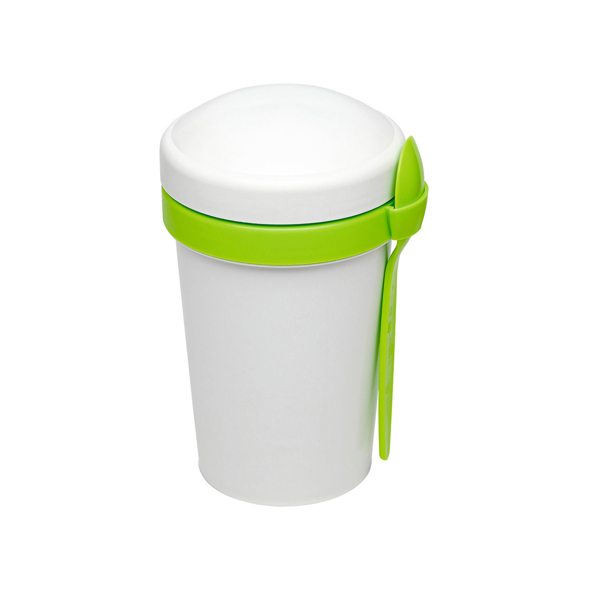 Cereal to go Green Line Lunch Box with Spoon
