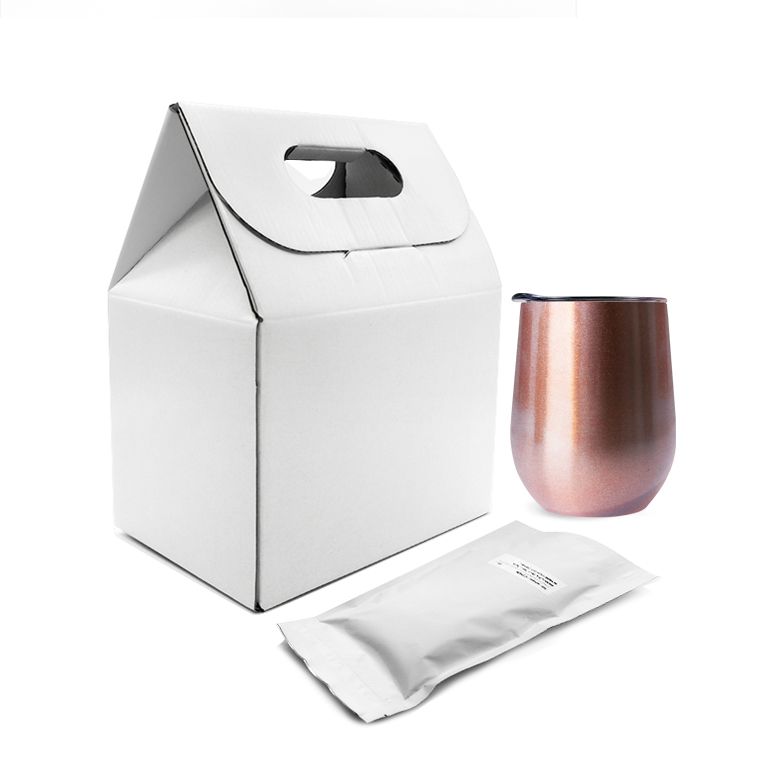 Coffee Box Set with Metallic Coffee Container CO12m