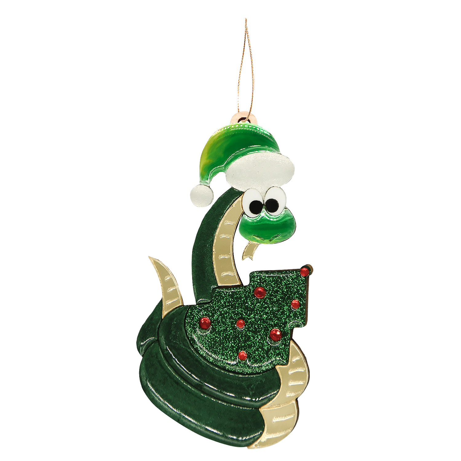 Snake Christmas Ornament