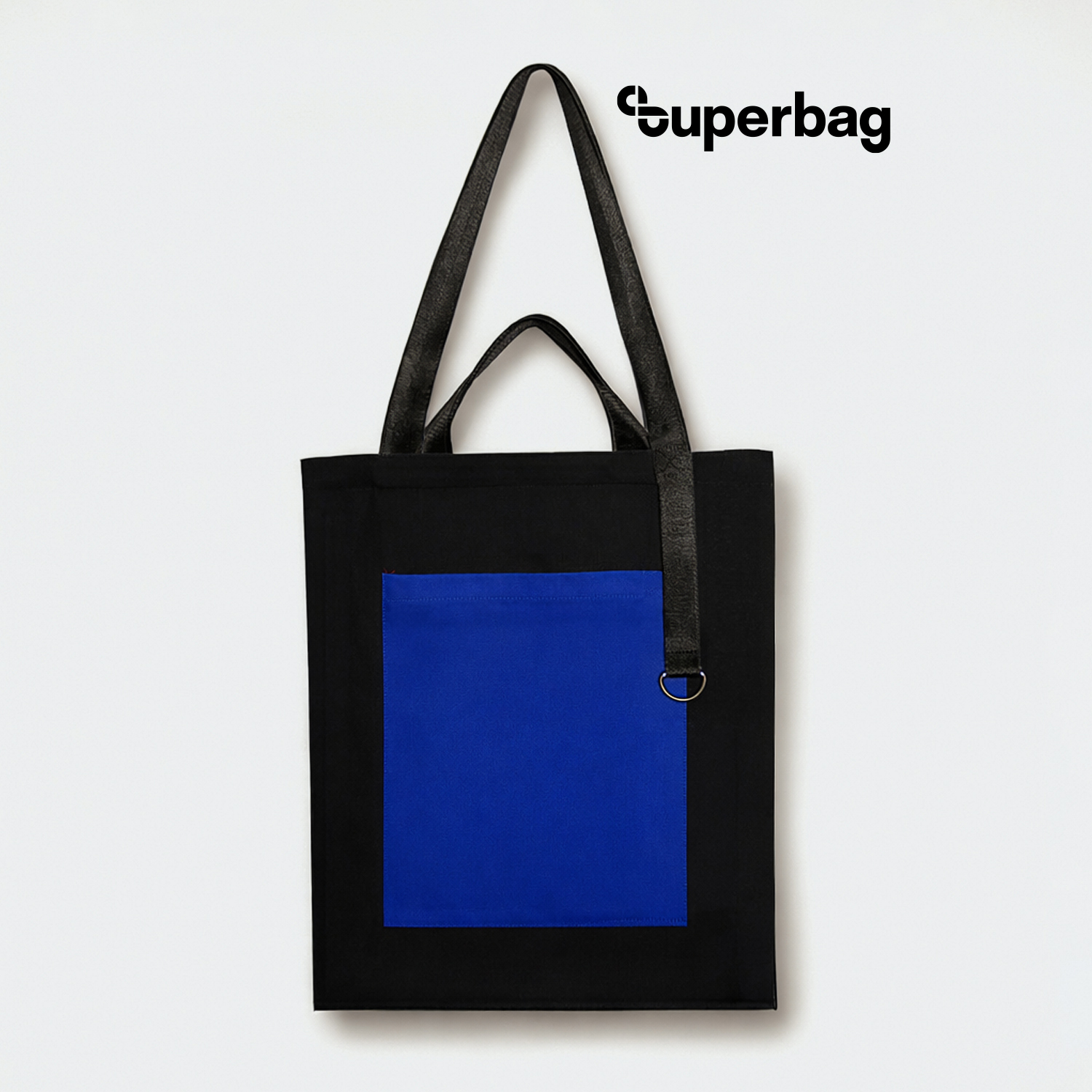 Шоппер Superbag Big Pocket с карманом на молнии - фото 1