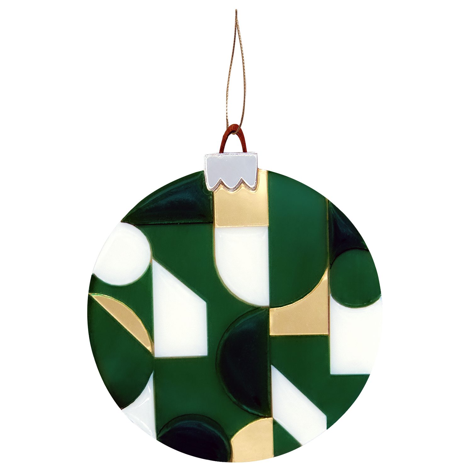 Hundertwasser Christmas Ornament, ARTS`ME Collection